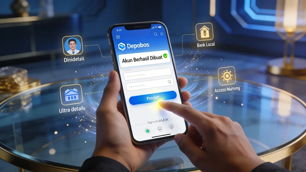memahami cara daftar Depobos paling cepat tanpa ribet
