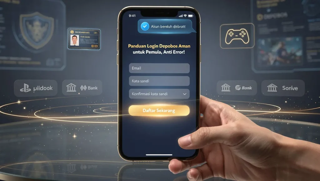 bahwa login Depobos aman untuk pemula, anti error
